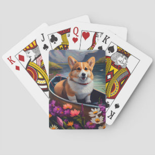 Jeu De Cartes Corgi sur une pagaie : une aventure Pittoresque