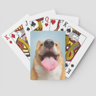Jeu De Cartes Corgi très heureux des images   de Getty