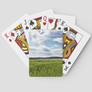 Jeu De Cartes Corneilles vertes et ciels bleus