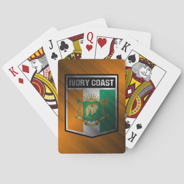Jeu De Cartes Côte d'Ivoire (dos)