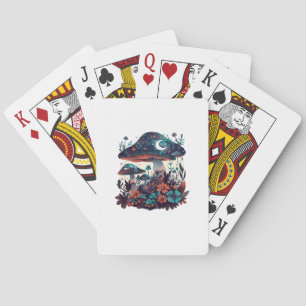 Jeu De Cartes Cottagecore et salon Goblincore Champignon Fée