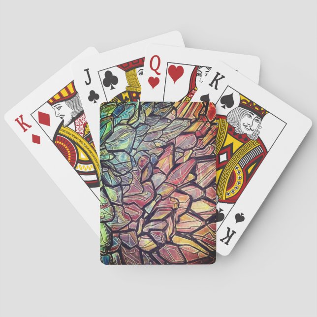 Jeu De Cartes Coucher de soleil Gemmy - Jouer aux cartes (dos)