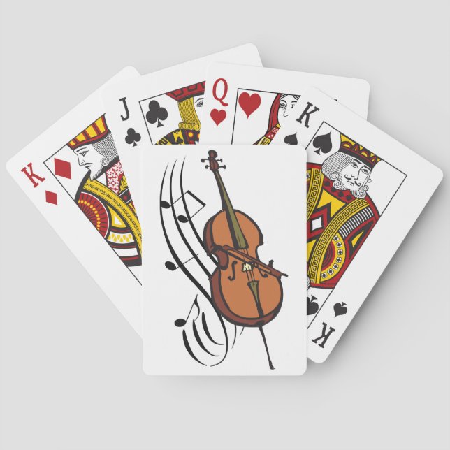 Jeu De Cartes Coucou et musique (dos)