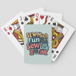 Jeu De Cartes Coudre beaucoup de plaisir Coudre peu de temps Ret