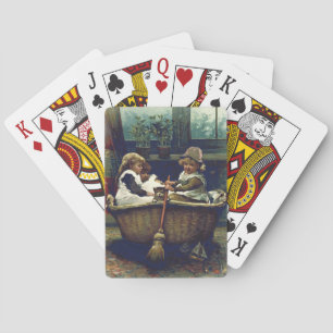 Jeu De Cartes Couleur enfant Vintage