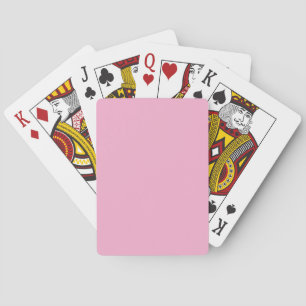 Jeu De Cartes Couleur solide rose clair