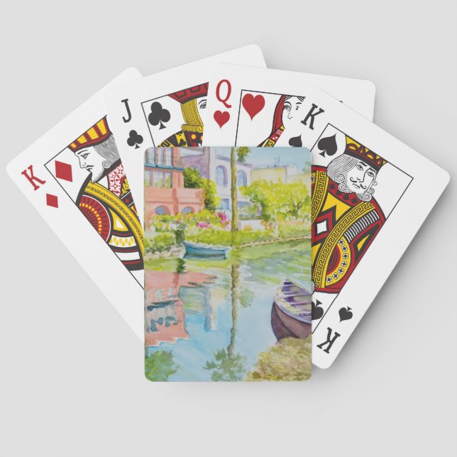Jeu De Cartes Couleurs de Venise (dos)