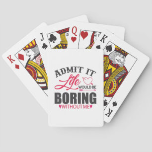Jeu De Cartes Couple Art Admet It Life