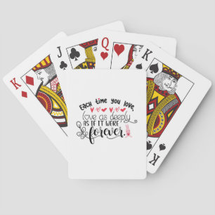 Jeu De Cartes Couple Cadeau Chaque Fois Que Vous Aimez Pour Touj