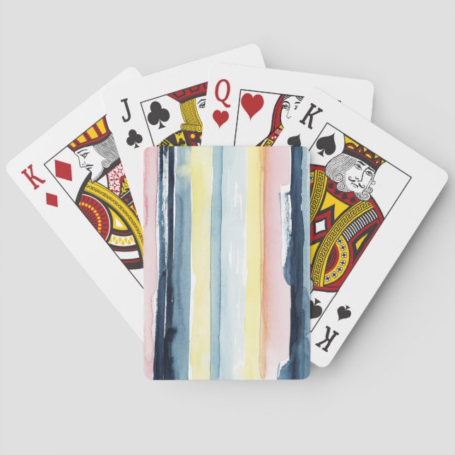 Jeu De Cartes Courant I de coucher du soleil (dos)