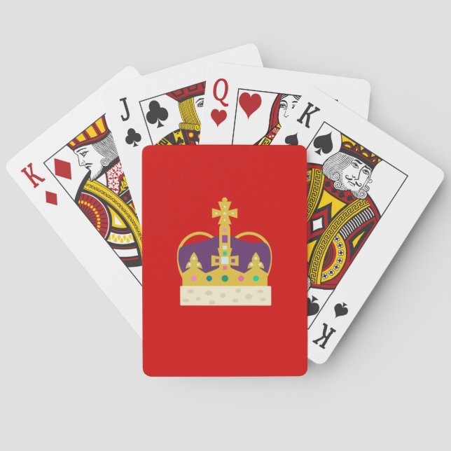 Jeu De Cartes Couronné ! (dos)