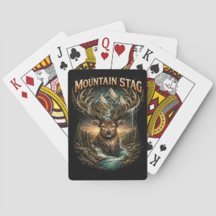 Jeu De Cartes Couronne du cerf de montagne