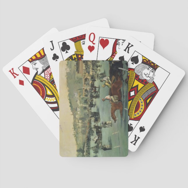 Jeu De Cartes Course de chevaux de Manet |, 1872 (dos)