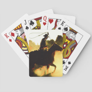 Jeu De Cartes Cowboy 1 Cartes de lecture