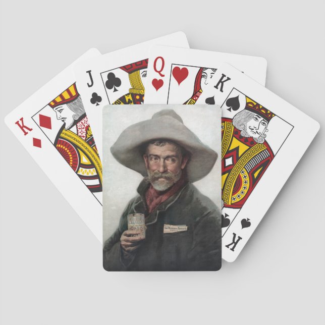 Jeu De Cartes Cowboy espagnol Ranchero dans le Vieux-Ouest Saloo (dos)