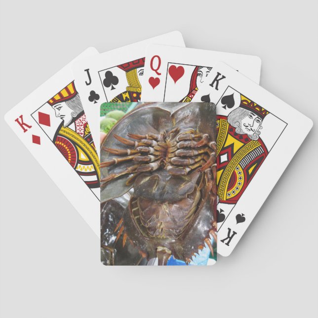 Jeu De Cartes Crabe à fer à cheval ... Restauration asiatique th (dos)