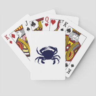 Jeu De Cartes Crabe bleu foncé 2