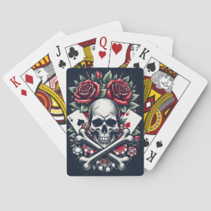 Jeu De Cartes Crâne de Poker