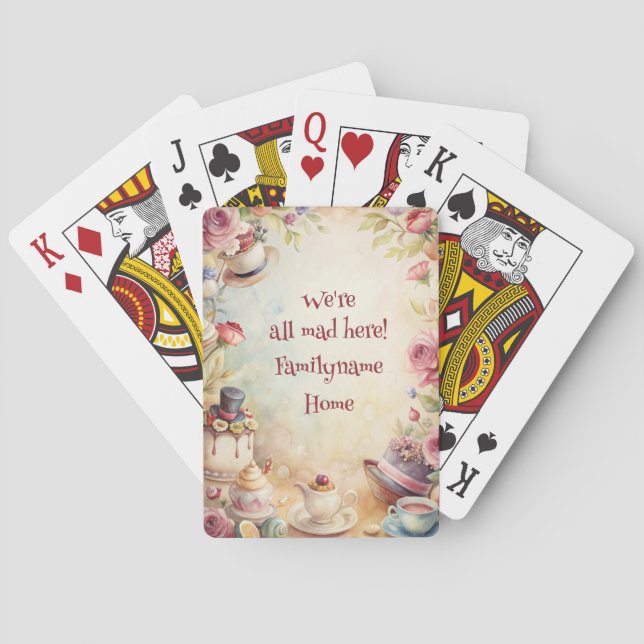 Jeu De Cartes Create Your Own Romantic Whimsical Tea Party (dos)