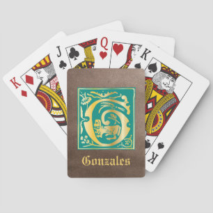 Jeu De Cartes Créatures mythiques du XVIe siècle Capital décorat