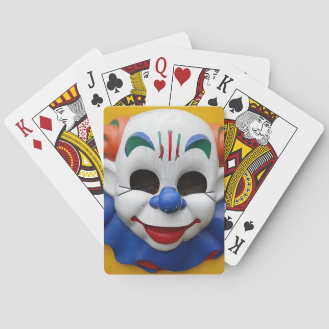 Jeu De Cartes Creepy clown Playing Cards (dos)