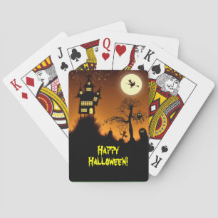 Jeu De Cartes Creepy Haunted House Halloween