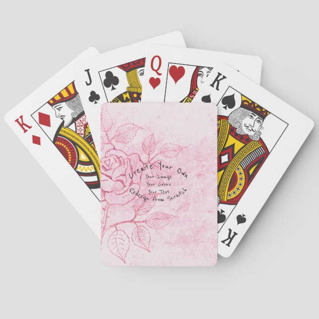 Jeu De Cartes Créer votre propre Customisé (dos)
