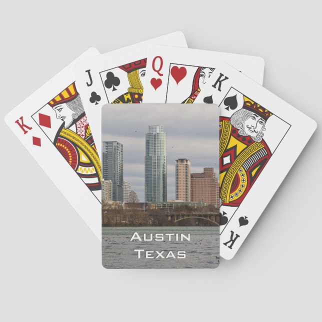 Jeu De Cartes Créer votre propre - Modèle de ville personnalisé (dos)