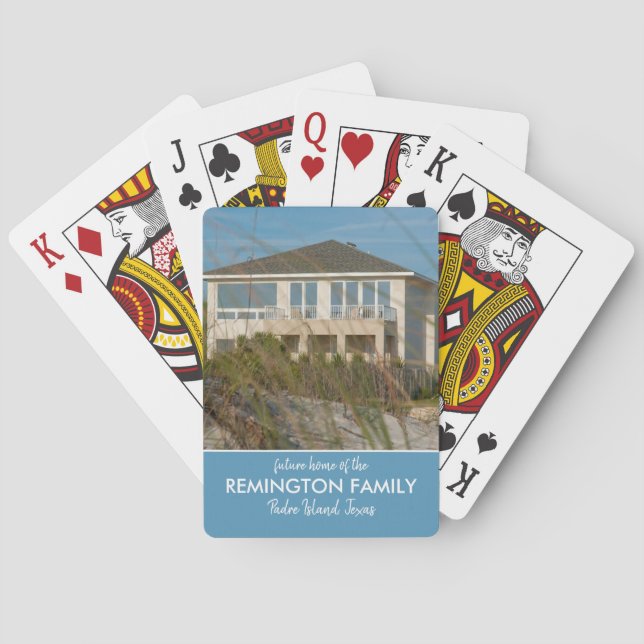 Jeu De Cartes Créer votre propre - Photo personnalisée (dos)