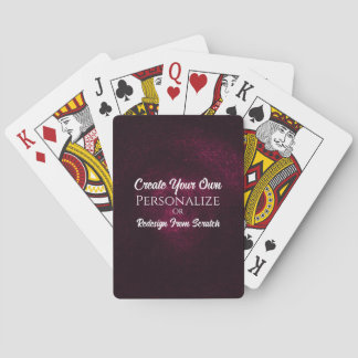 Jeu De Cartes CREEZ VOS PROPRES CARTES! Personnaliser