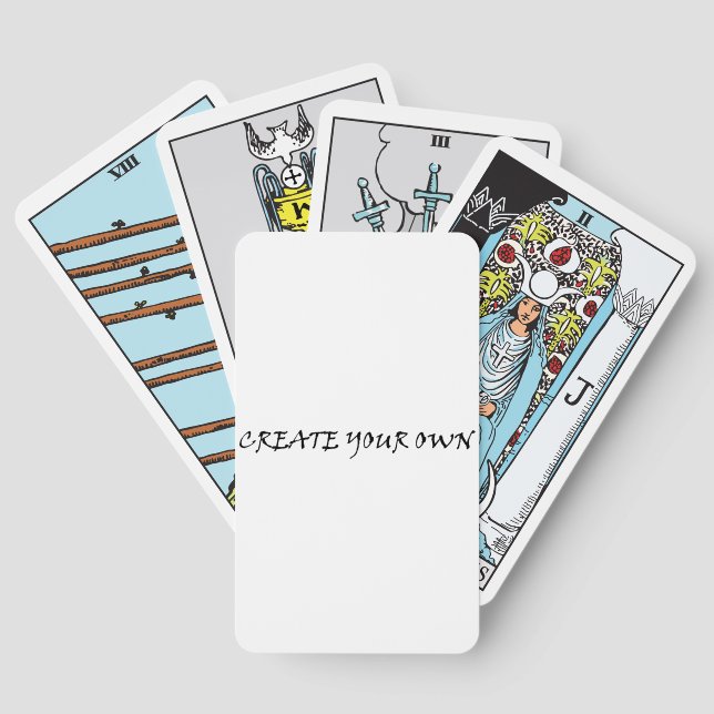 Jeu De Cartes Créez votre propre (Verso)