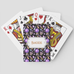 Jeu De Cartes Créez Votre Propre Boule de Cristal Violette