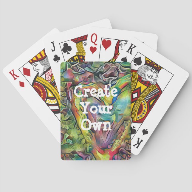 Jeu De Cartes Créez votre propre carte de jeu (dos)