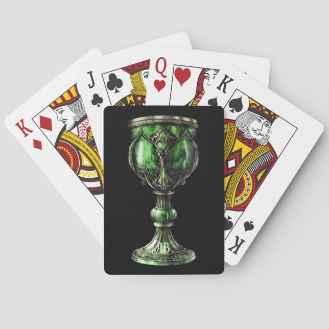 Jeu De Cartes Créez votre propre chalet Jade Green (dos)