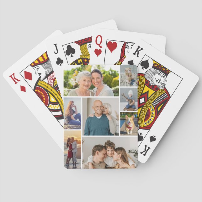 Jeu De Cartes Créez votre propre collection de photos 8 (dos)