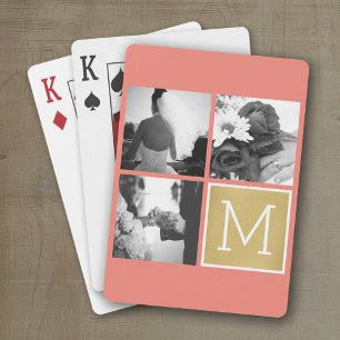 Jeu De Cartes Créez votre propre collection photo Mariage Monogr