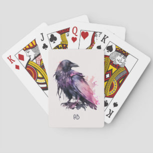 Jeu De Cartes Créez votre propre corbeau noir mystique