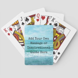 Jeu De Cartes Créez votre propre devis inspirant motivationnel