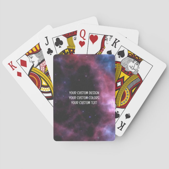 Jeu De Cartes Créez votre propre personnalisation (dos)