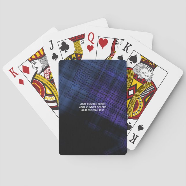Jeu De Cartes Créez votre propre personnalisation personnalisée (dos)