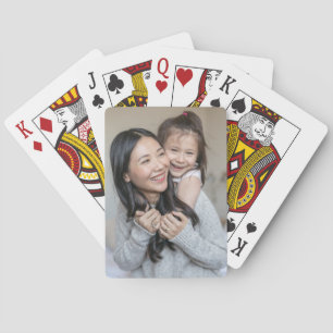 Jeu De Cartes Créez Votre Propre Photo Personnalisée Maman et Mo