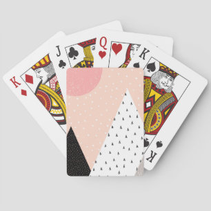 Jeu De Cartes Crête de montagne scandinave de style