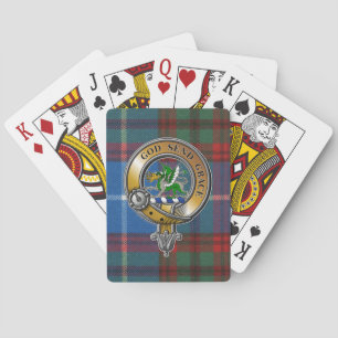 Jeu De Cartes Crichton Tartan & Badge