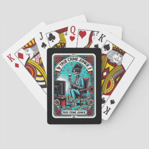 Jeu De Cartes Crimes réels Cartes de Poker Junkie Tarot