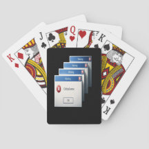 Critical Error — Retro Windows Warning Boxes Graph