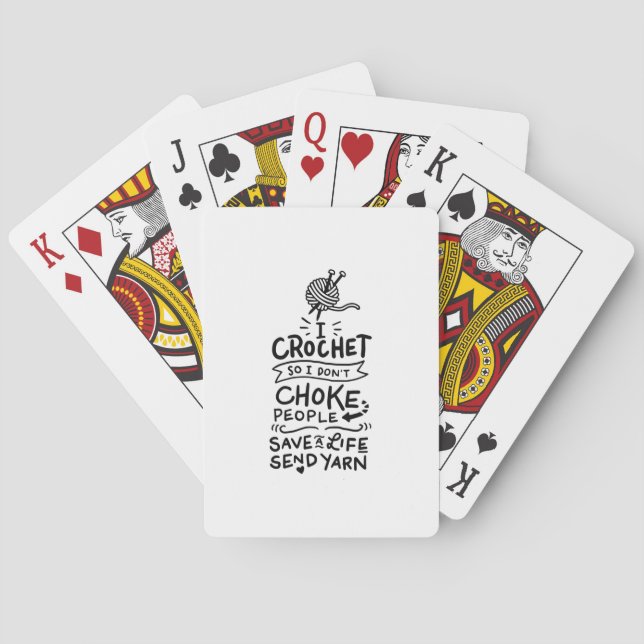 Jeu De Cartes crochet (dos)
