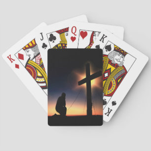 Jeu De Cartes Croix de crucifixion Jésus Christ