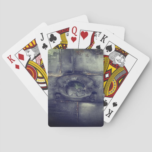 Jeu De Cartes Croix et os écossais (dos)