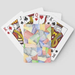 Jeu De Cartes Crosshatch Quilt I
