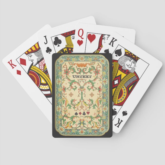 Jeu De Cartes Cru personnalisé inspiré (dos)